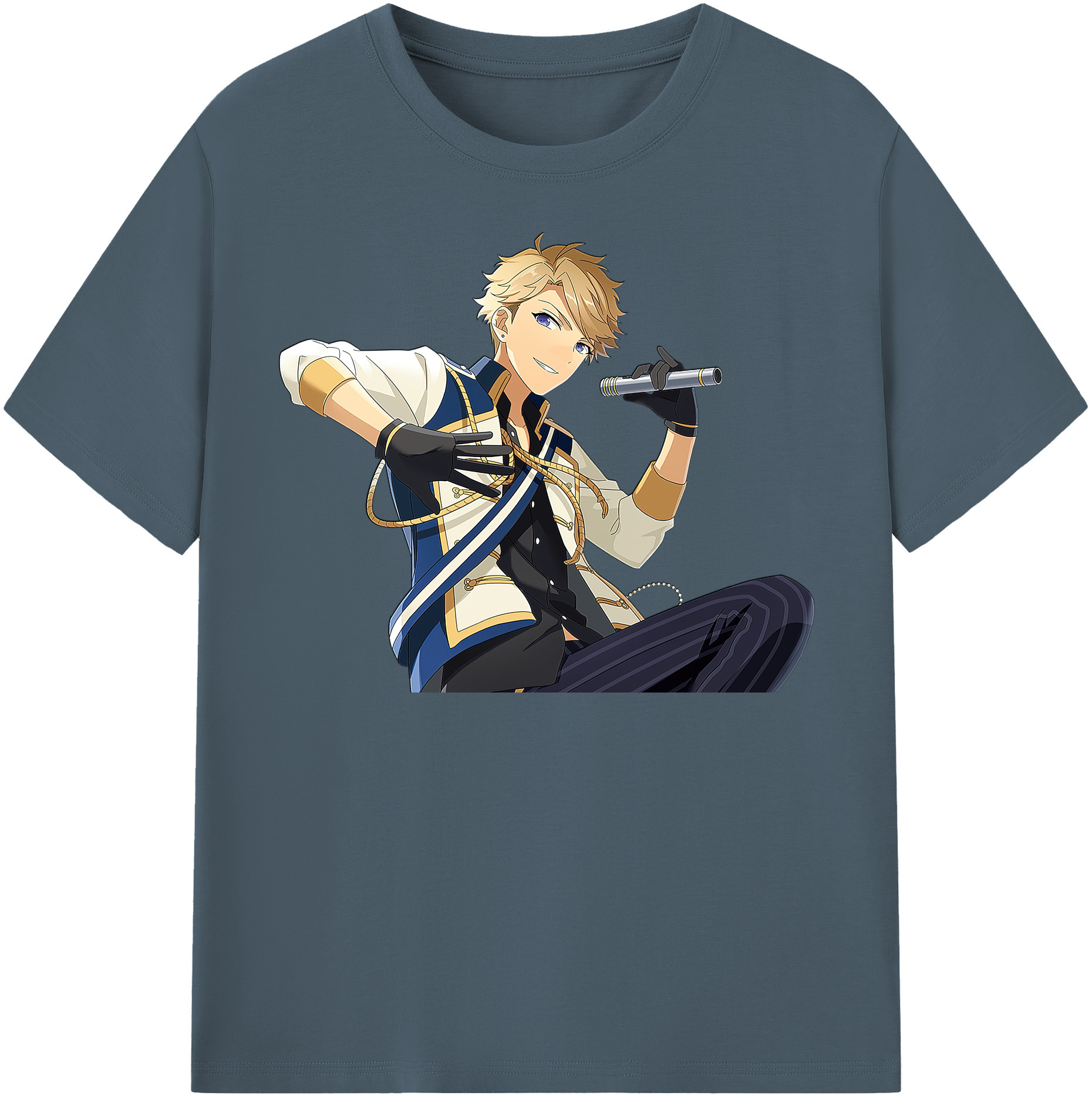 （画像用） あんさんぶるスターズ! Ensemble Stars 綿100％半袖Tシャツ（フロントプリント）